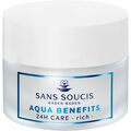 Крем-уход Sans Soucis Aqua Benefits 24h увлажнение для сухой кожи насыщенный, 50 мл