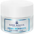Крем-догляд Sans Soucis Aqua Benefits 24h зволоження для сухої шкіри насичений, 50 мл