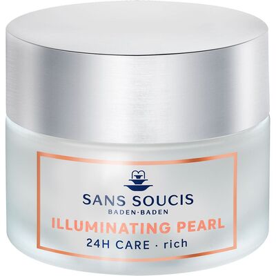 Крем-догляд Sans Soucis Illuminating Pearl 24h підтягуючий для сяйва сухої шкіри, 50 мл