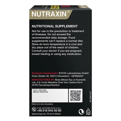 Велика Енергія Nutraxin Big Energy капсули №60