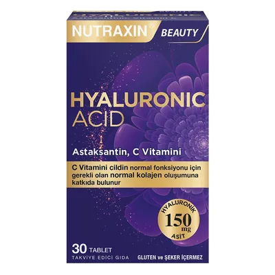 Гіалуронова кислота Nutraxin Beauty Hyaluronic Acid таблетки №30
