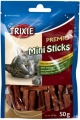 Ласощі для котів Trixie 42708 Premio Mini Sticks курка/рис, 50 г