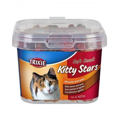Лакомство для кошек Trixie 42733 Kitty Stars Lamb Salmon Oil, 140 г