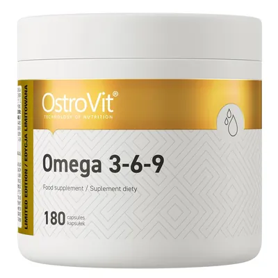 Омега 3-6-9 OstroVit Omega 3-6-9, 180 капсул