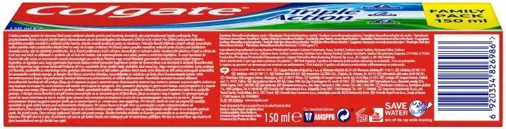 Зубна паста Colgate Triple Action Потрійна дія Натуральна м'ята, 150 мл