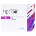 Ітракон капсули по 100 мг №15 (5х3)