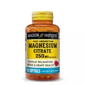 Магній цитрат Mason Natural Magnesium Citrate 250 мг гелеві капсули №60