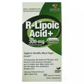 R-ліпоєва кислота Genceutic Naturals R-Lipoic Acid+ вег. капсули №60