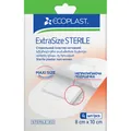 Пластир медичний Ecoplast ExtraSize Sterile стерильний нетканний 8 см х 10 cм, 4 штуки