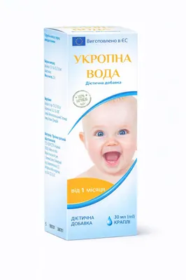 Укропна вода краплі по 30 мл у флак.