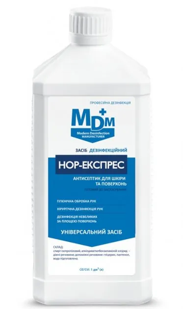 НОР-Експрес антисептик для шкіри, 1000 мл