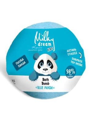 Бомба для ванн Milky Dream kids Голубая Панда, 100 г