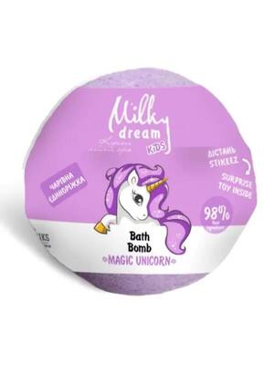Бомба для ванн Milky Dream kids Очаровательная единорожка, 100 г