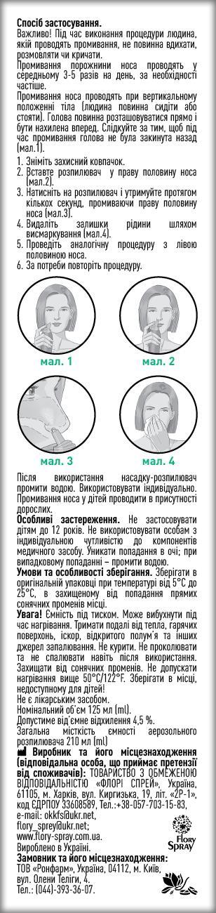 Аква Солин аэрозоль назальный по 125 мл во флак.