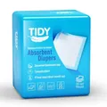 Пелюшки Tidy Absorbent Diapers одноразові поглинаючі 60 x 90 см, 30 шт