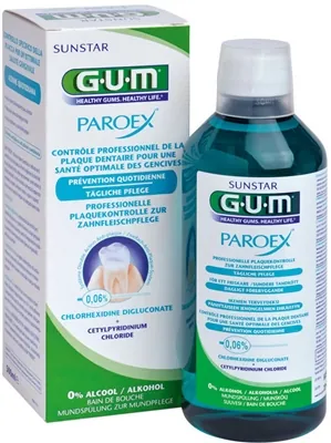 Ополіскувач для порожнини рота GUM Paroex CHX 0.06%, 500 мл