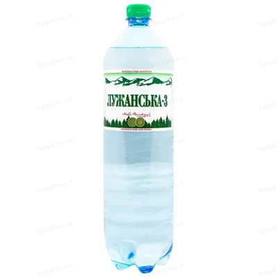 Вода мінеральна Лужанська-3 сильногазована, 1,5 л