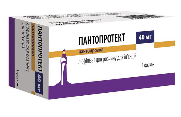 Пантопротект лиофилизат для р-ра д/ин. по 40 мг №1 во флак.