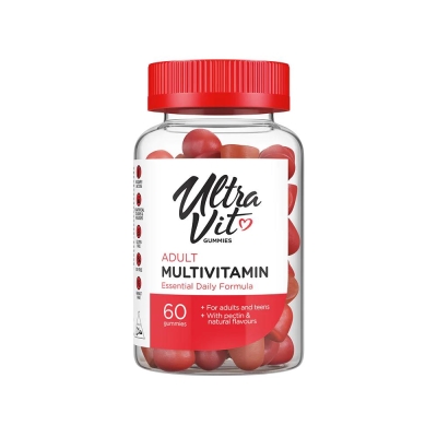 Комплекс VPLab UltraVit Adult Multivitamin Мультивитамины, 60 жевательных пастилок