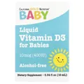 Вітамін Д3 для дітей California Gold Nutrition Baby Vitamin D3 400 МО, 10 мл