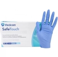 Перчатки смотровые Medicom Safe-Touch нитриловые без пудры нестерильные, размер М, пара