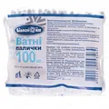 Палички ватні «Білосніжка» п/е упаковка, 100 штук