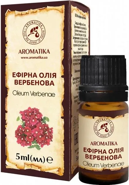 Олія ефірна Ароматика Вербенова, 5 мл