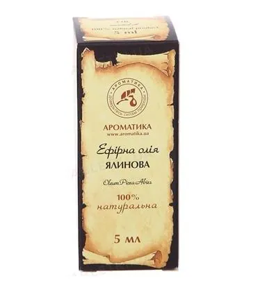 Олія ефірна Ароматика Ялинова, 5 мл