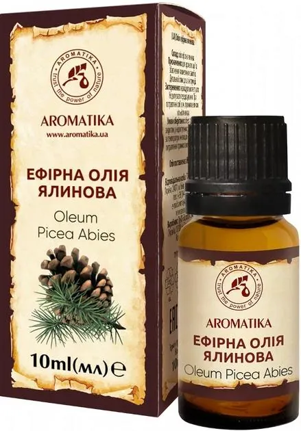 Олія ефірна Ароматика Ялинова, 10 мл
