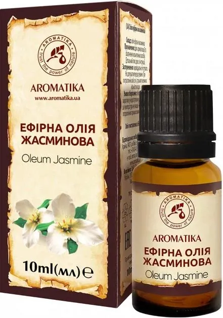 Олія ефірна Ароматика Жасминова, 10 мл