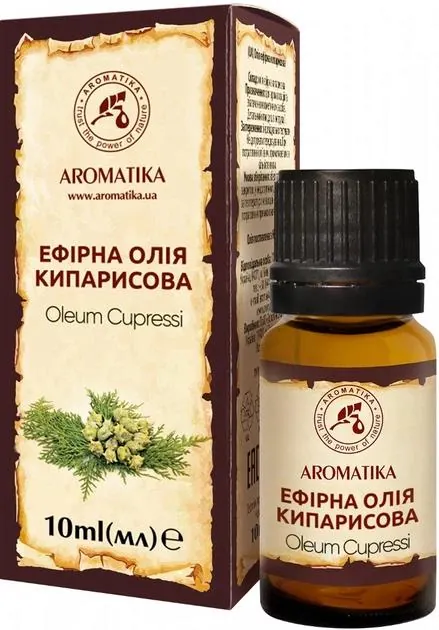 Олія ефірна Ароматика Кипарисова, 10 мл