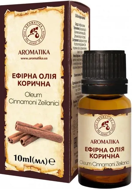 Олія ефірна Ароматика Корична, 10 мл