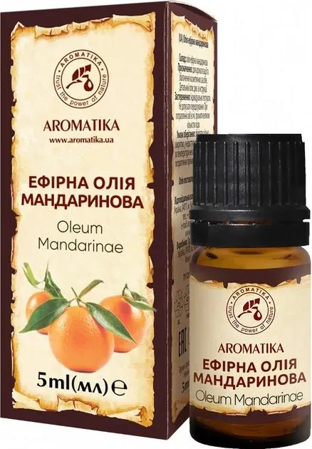Олія ефірна Ароматика Мандаринова, 5 мл