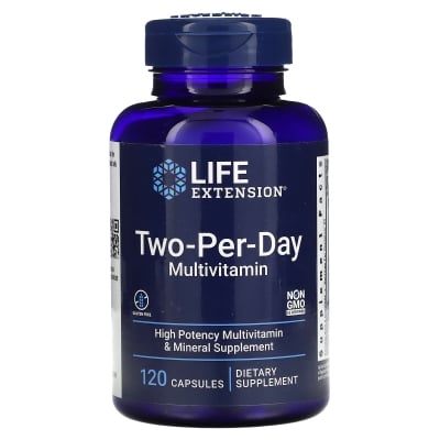 Мультивитамины Life Extension Two-Per-Day, 120 капсул