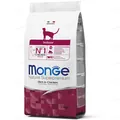 Корм сухий Monge Cat Indoor для малоактивних кішок, що живуть в приміщенні з куркою, 1,5 кг