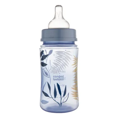 Пляшечка Canpol Babies EasyStart 35/240_blu блакитна антиколікова з широким отвором, 240 мл
