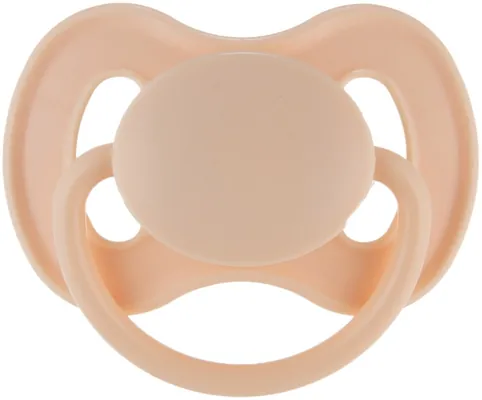 Пустушка латексна Canpol Babies Nude 23/223_cre кругла 0-6 місяців, 1 шт