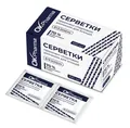 Серветки спиртові OK Pharma 3 см х 6 см, 100 штук