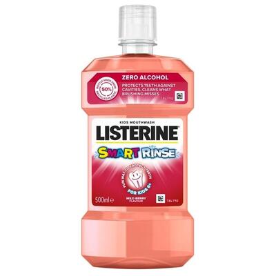 Ополаскиватель для полости рта Listerine Smart Rinse детский, 500 мл