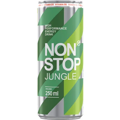 Напій енергетичний Non Stop Jungle, 250 мл