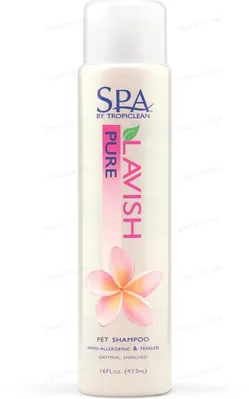 Шампунь TropiClean Spa Гіпоалергенний, для собак та котів, 473 мл