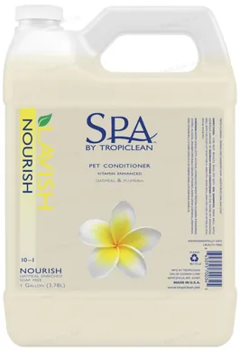 Шампунь TropiClean Spa Гіпоалергенний, концентрат, для собак та котів, 3,8 л