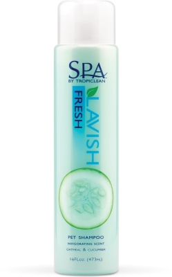 Шампунь TropiClean Spa Свежесть, для собак и кошек, 473 мл