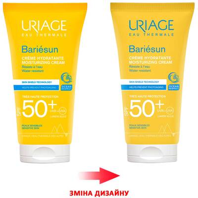 Крем солнцезащитный Uriage Bariesun для лица, SPF50+, 50 мл