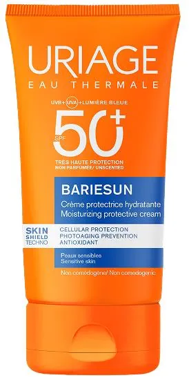 Крем сонцезахисний Uriage Bariesun SPF50+ зволожувальний без запаху, 50 мл