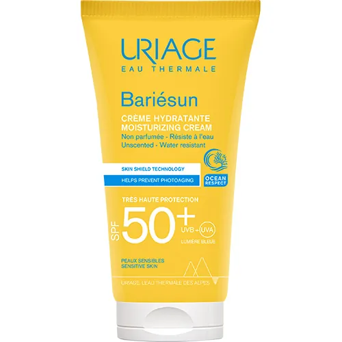 Крем сонцезахисний Uriage Bariesun SPF50+ зволожувальний без запаху, 50 мл