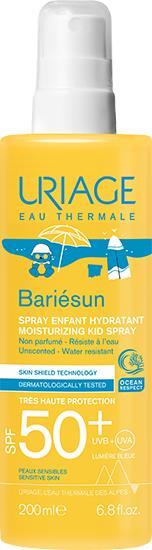 Спрей солнцезащитный для детей Uriage Bariesun без ароматизаторов, SPF 50+, 200 мл