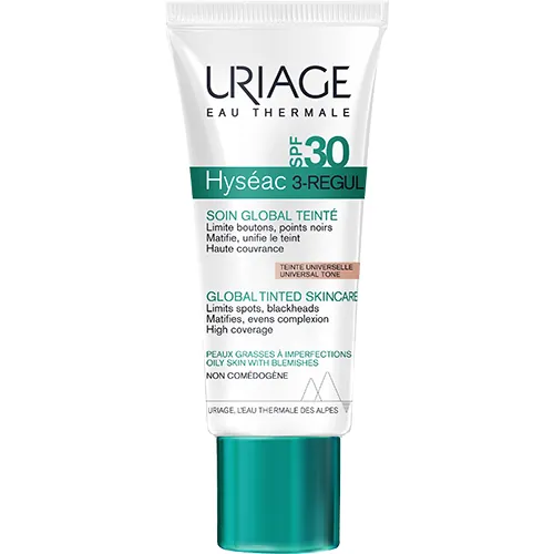 Крем тональний Uriage Hyseac 3-Regul універсальний догляд, SPF 30, 40 мл