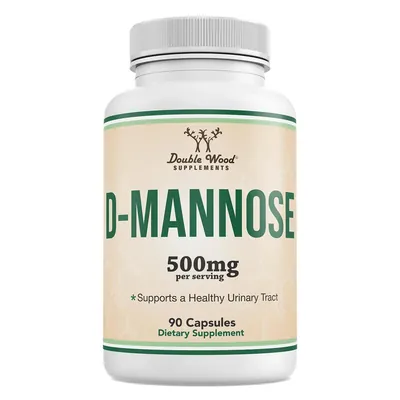 D-маноза Double Wood D-Mannose 500 мг, 90 капсул