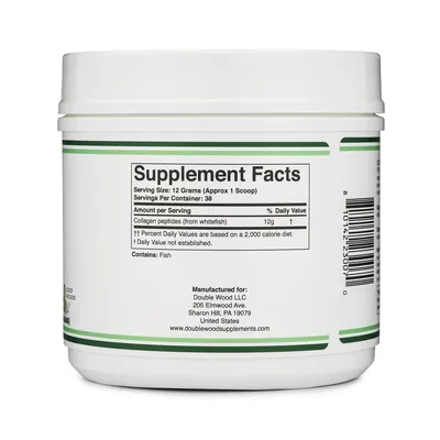Колаген морський Double Wood Marine Collagen Peptides без смаку, 456 г